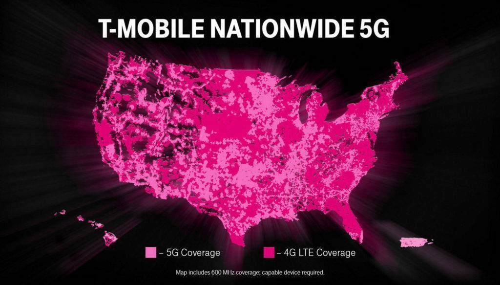 T-Mobile 5G Coverage Map